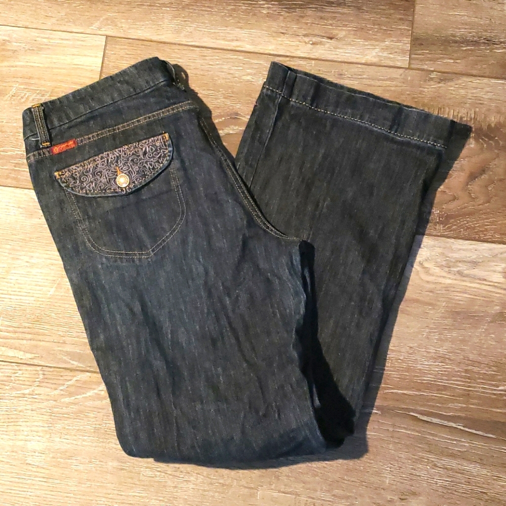 Jordache Trouser jeans 12 32x30 flap pockets